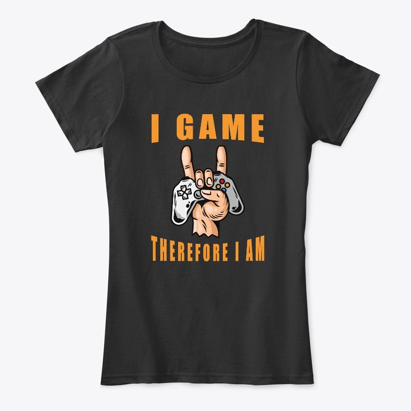 I Game Therefore I Am — product mockup